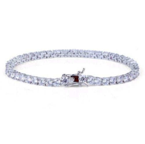ROCK 4MM One Row Tennis Bracelet